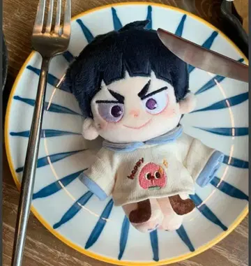 초레어! 하이큐 오색공 옷 갈아입기 봉제 인형 10cm