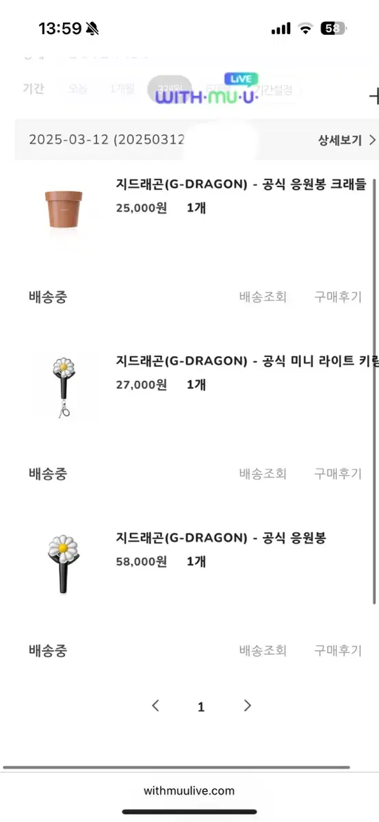 지드래곤 응원봉, 크래들, 키링 일괄 판매합니다.