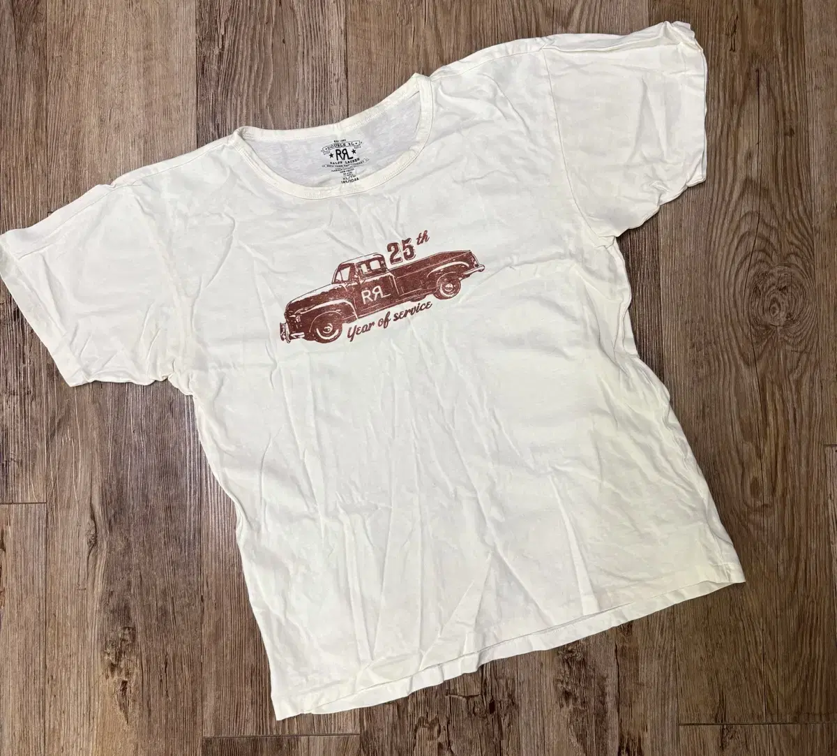 rrl 25주년기념 반팔 xl