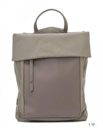 Y'SACCS와 도트 자카드 가죽 콤비 백팩