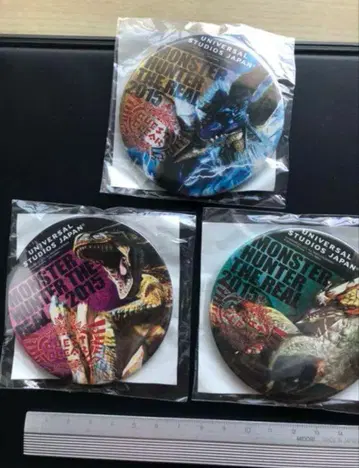 몬헌 USJ 캔뱃지 전 종류 세트