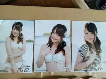 AKB48 카와에 리나 브로마이드 사진 3장