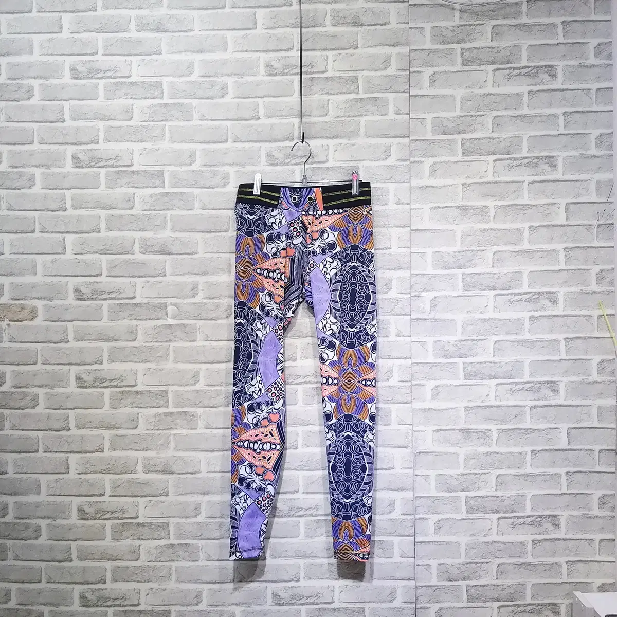 ㄹ121 패턴 레깅스 S