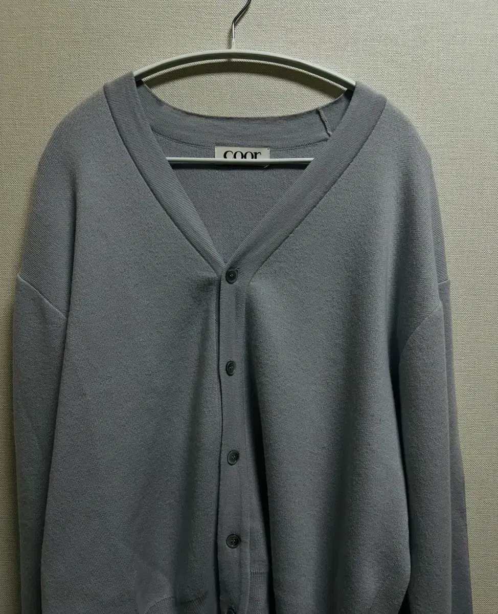 Coeur Oversized Wool Cardigan L size