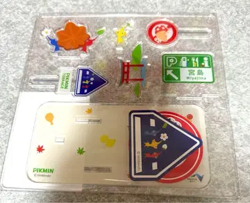 피크민 테라스 미야지마 아크릴 스탠드 & 스티커