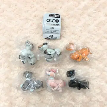 aibo 액션 피규어 2 6종 풀 컴프 가챠