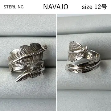 인디언 주얼리 나바호족 페더링 STERLING 925 반지