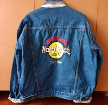 Hard Rock Cafe 데님 자켓 빈티지 LONDON XL