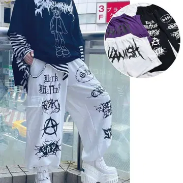 로고 빅 스웨트 팬츠 볼칸