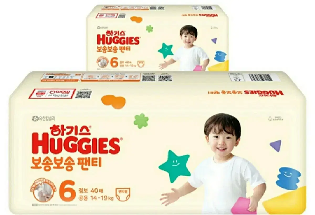 Huggies 2024 Soft and Dry Panty-Type Diapers 6-pack of 40 diapers for general use