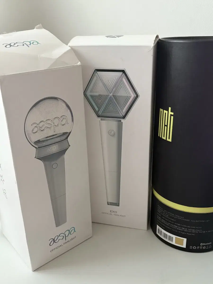 엑소 엔시티 에스파 응원봉 믐뭔봄 에리디봉 스봉이