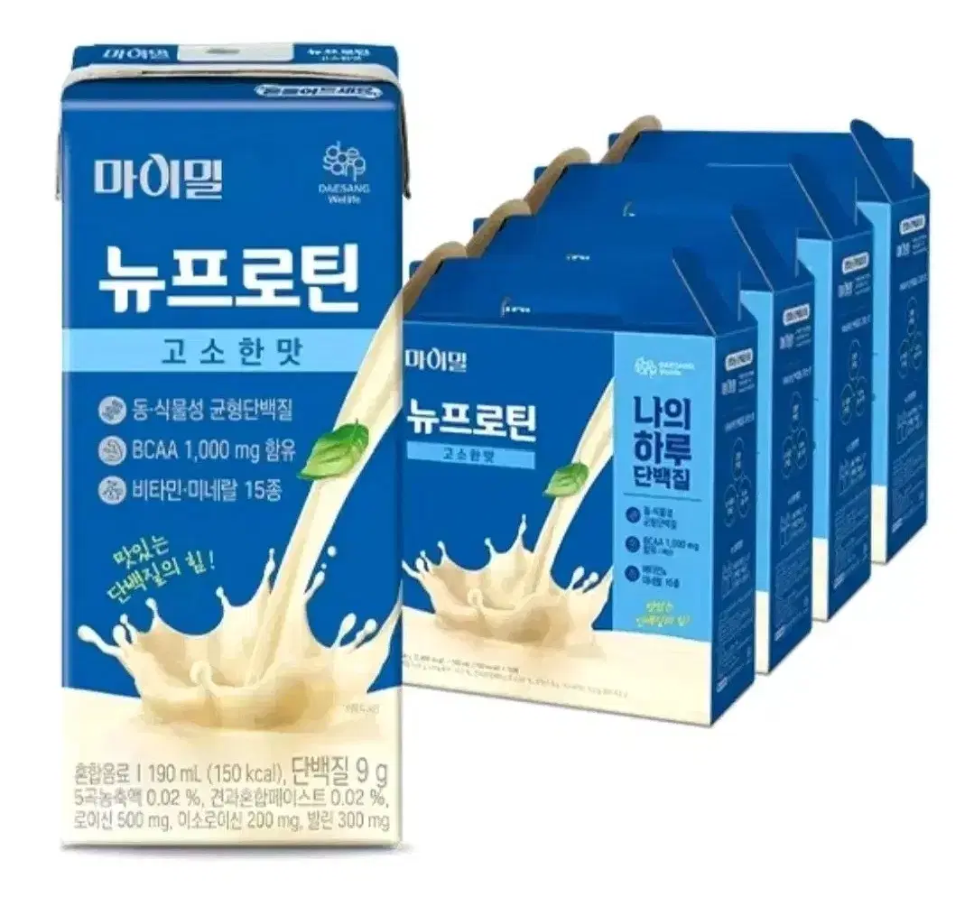 대상 마이밀 뉴프로틴 고소한맛 190ml 64개