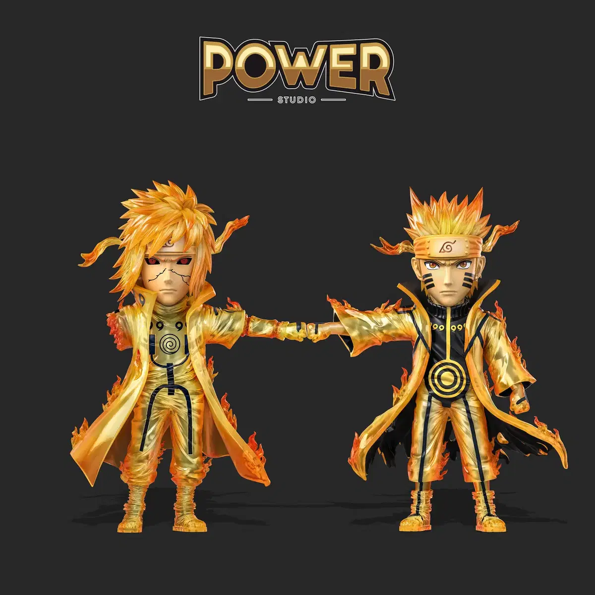 [25년 3분기] Power  나루토 & 미나토 레진 피규어