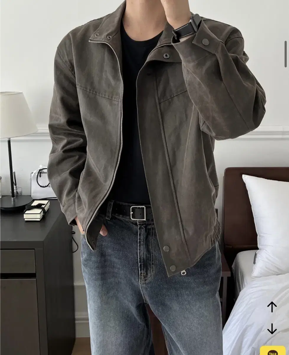 마일드마켓 코튼 자켓