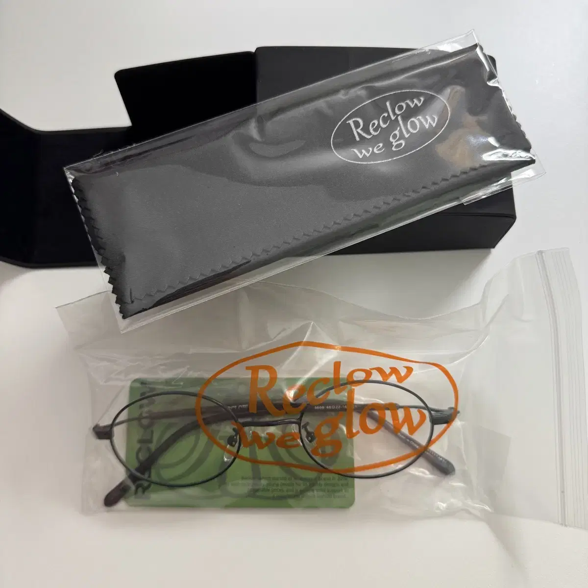 (New) Reclow EF88 GLASS BLACK Glasses