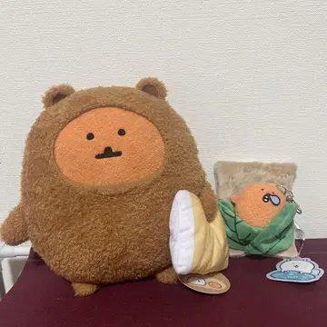 두더지 고로케 빅 봉제 인형 패스 케이스