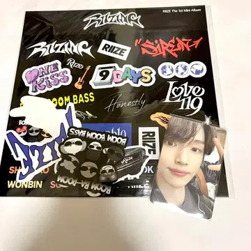 RIIZE DECO 스티커 데코 스티커 트레이딩 카드 성찬