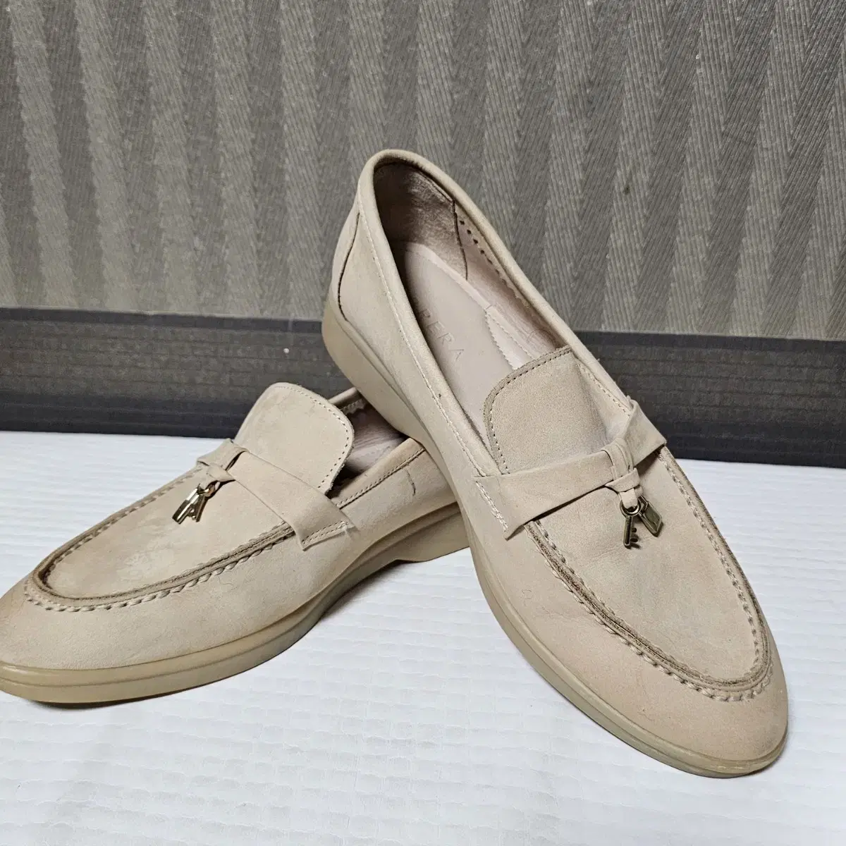 BRERA 브레라 스웨이드 가죽 로퍼 2.5cm  240