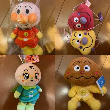 호빵맨 봉제 인형 세트