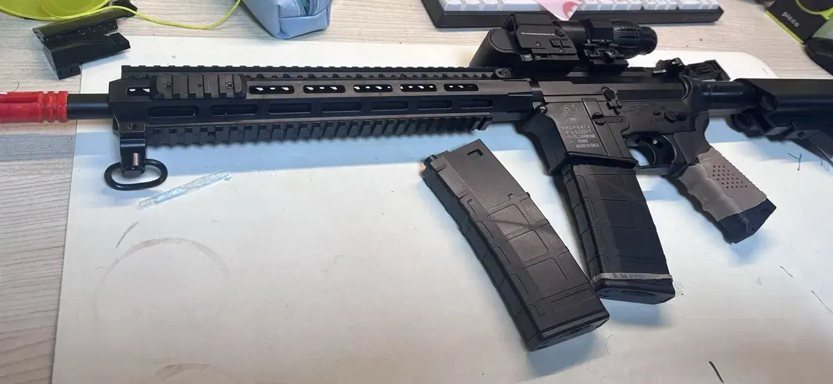 AR15전동건(AEG)급처합니다!!!더미이오텍 더미쓰리맥포함 아카데미전동