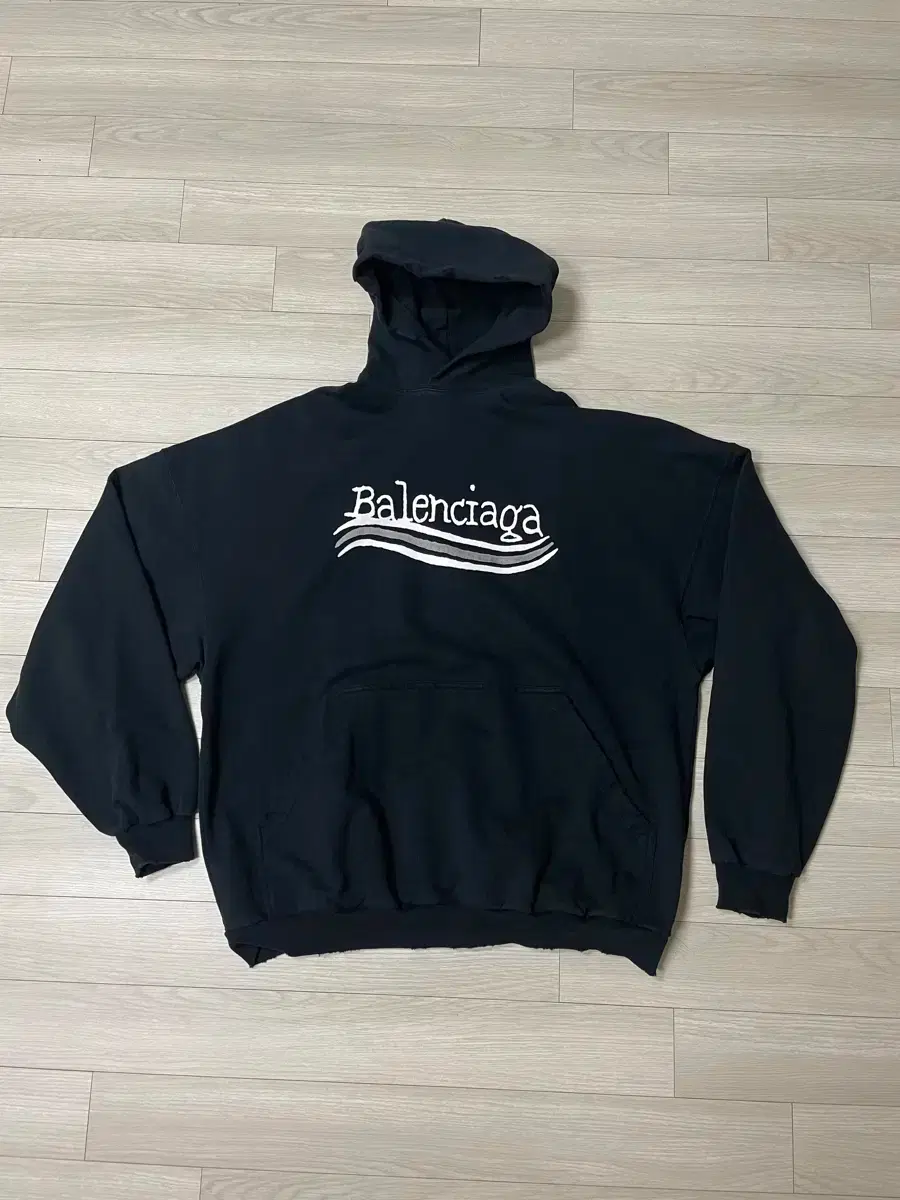 Balenciaga Hand-drawn Political Hoodie Size 105