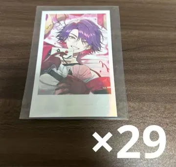 니지산지 와타카이 우마가사키 생일 굿즈 폴라로이드 사진풍 카드