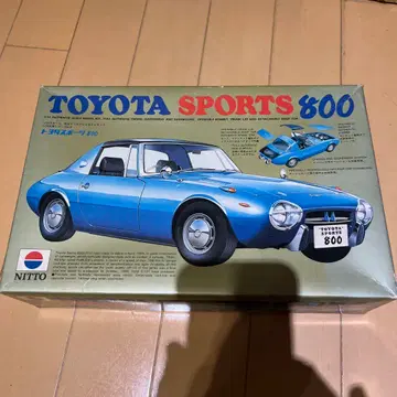 토요타 스포츠 800 1/24 프라모델 NITTO