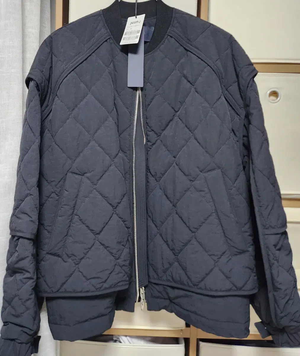 Junji Quilted Bomber Jacket 48