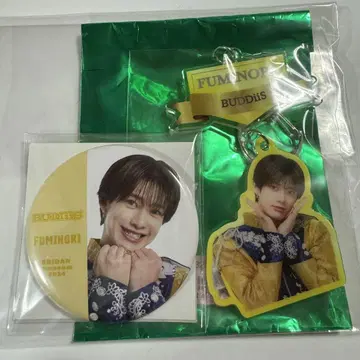 EBiDAN museum 캔뱃지 코 에비라이 아크링 키링 FUMINORI