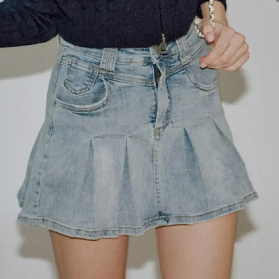 【ZEROPLANET】韓国人気★Nikita Denim Pleated Skirt Pants 71-dD1Da7PL._AC_SX342_.jpg