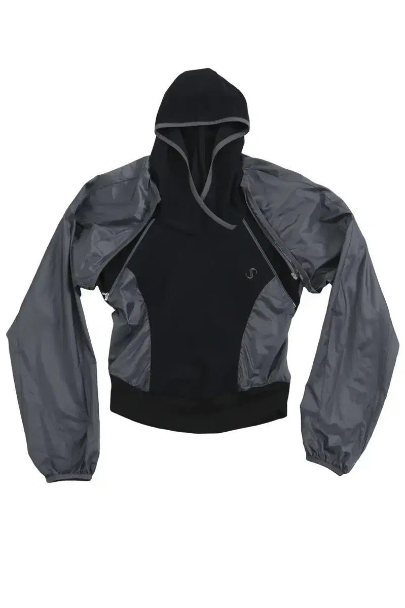 오호스 2-way Hoodie Bolero