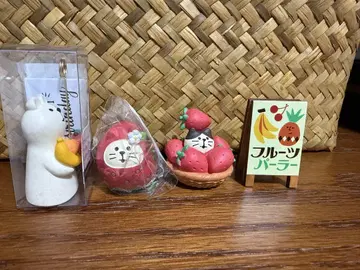 데코 네이비 블루 후르츠 4종 세트