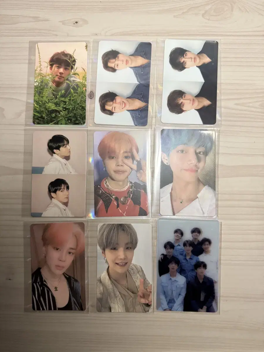 방탄 포카 등등 일괄(가격제시 불가,개별판매 불가)