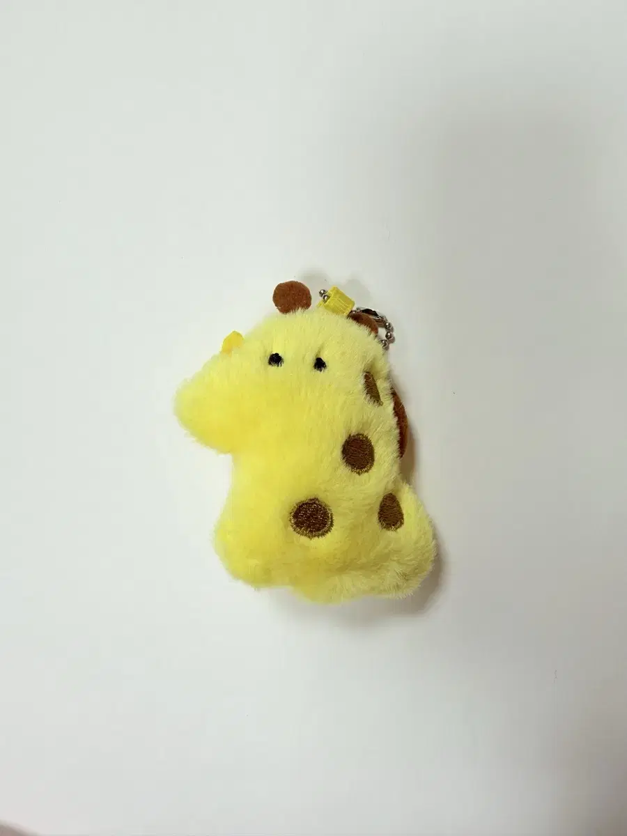 빤히 육지 동물 인형 기린 키링