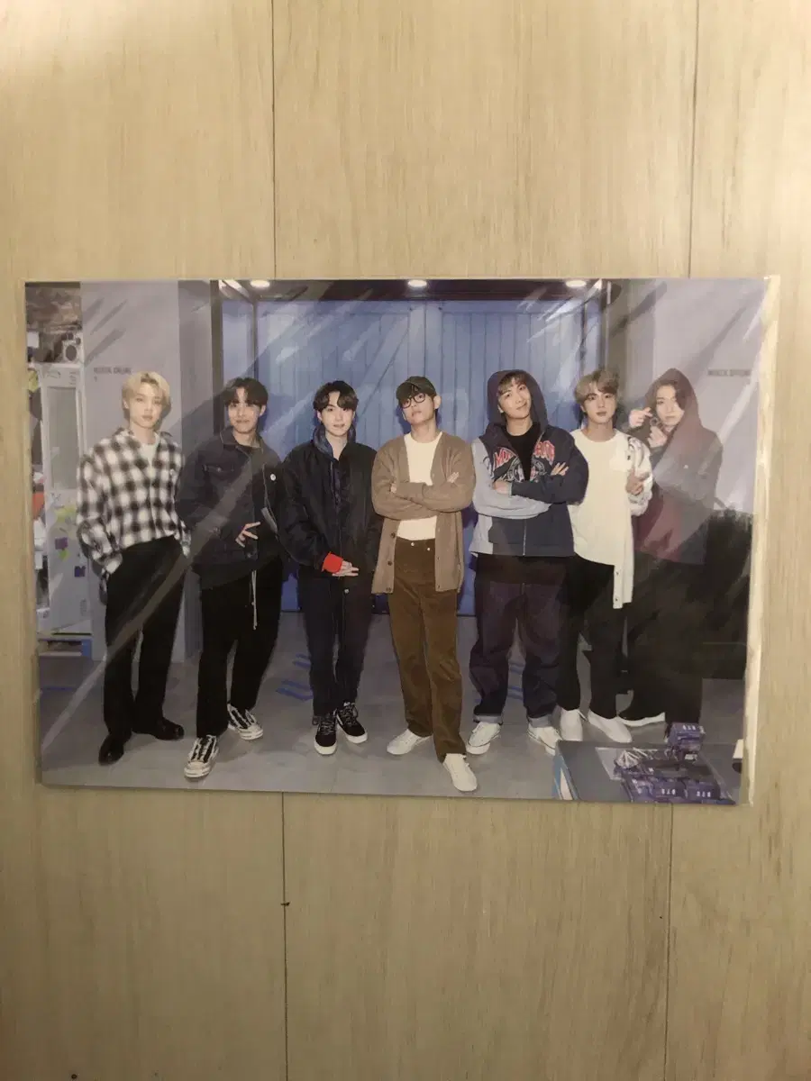 방탄 팝업 엽서 특전