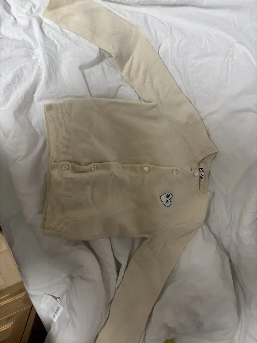 꼼데 가디건 화이프와펜 M사이즈