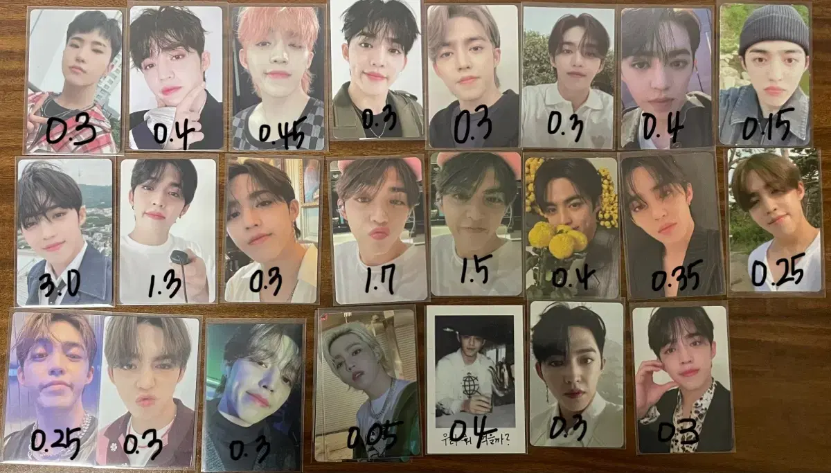 세븐틴 에스쿱스 호시 포카판매