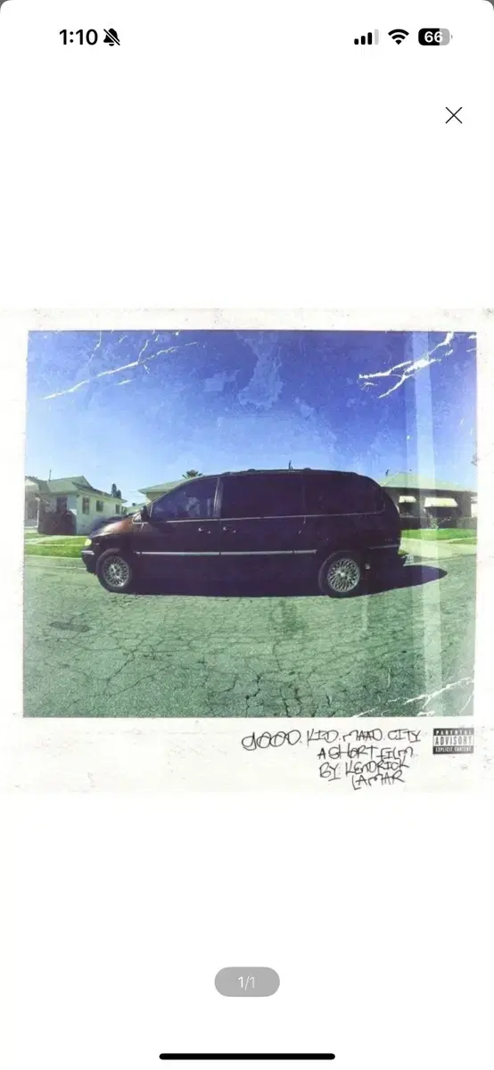 LP) Kendrick Lamar (켄드릭 라마) - 2집 Good Ki