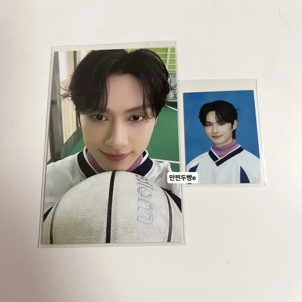 세븐틴 캐럿랜드 캐랜 MD 엠디 스타디움 재킷 준 포카+증사 양도