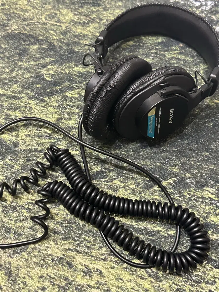 소니 MDR - 7506 모니터링 헤드폰