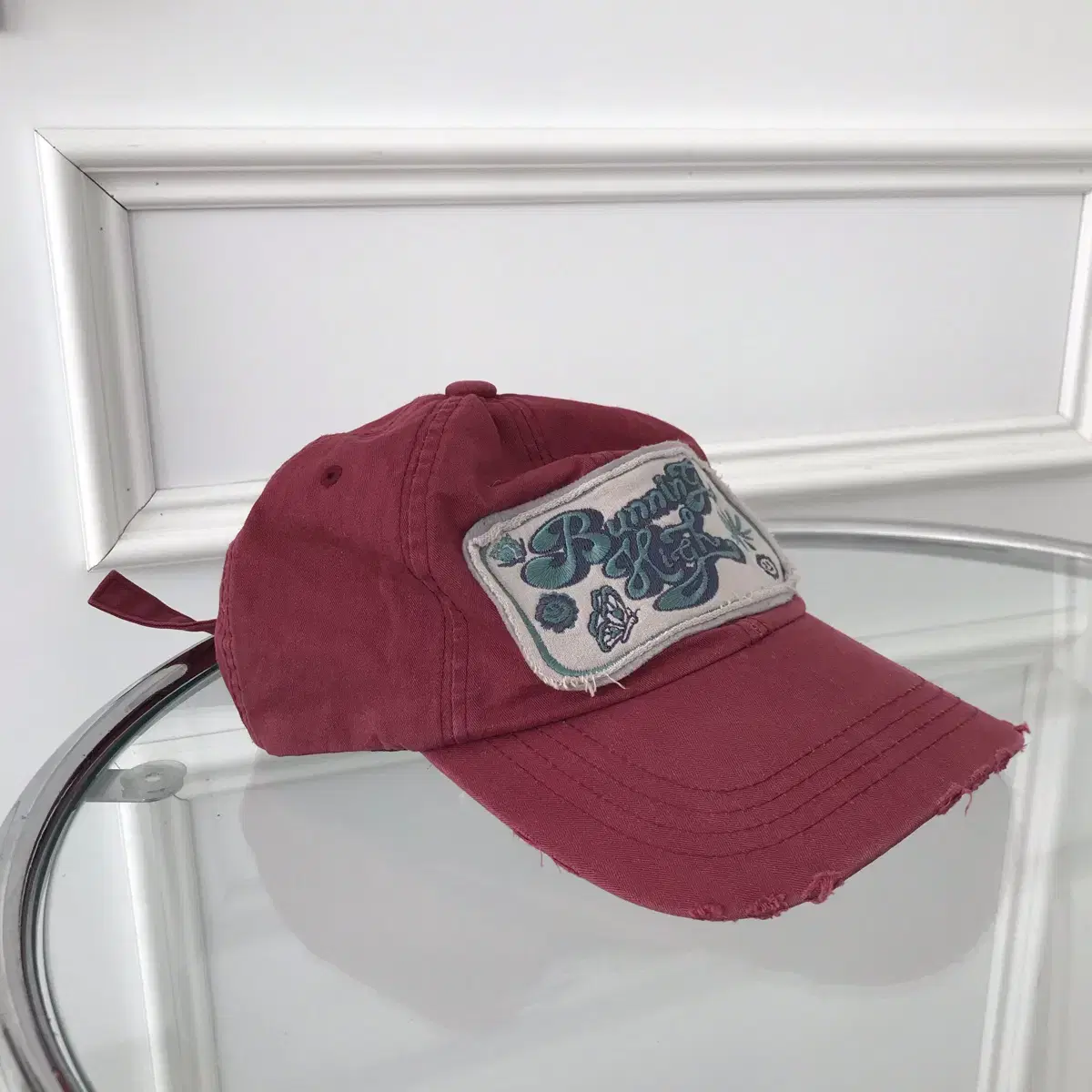 runningHIGH washed baseball cap