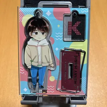 체리 마호 뮤지엄 아크릴 스탠드 키링 아다치 사복 ver.