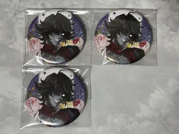 다섯 번째 성격 카페 발렌타인 캔뱃지 푸르스름한 골드