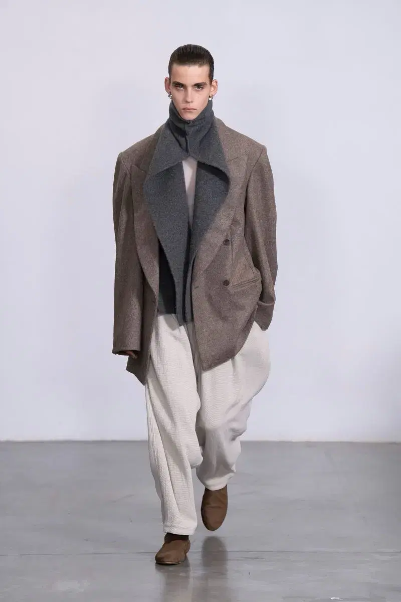 헤드메이너 20fw 더블 코트자켓