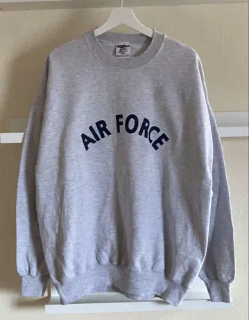 AIR FORCE 맨투맨 트레이닝복 미국 공군 실물 사이즈 XL