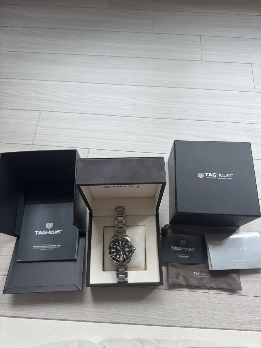 태그호이어 아쿠아레이서 43mm 오토메틱