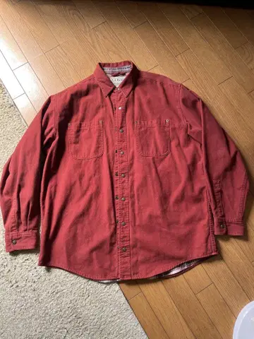LL Bean 셔츠 자켓 XL USED