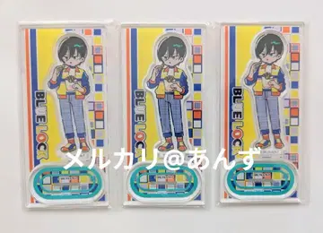 블루 록 미니스톱 이토시 린 아크릴 스탠드 3개 세트