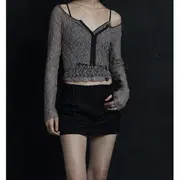【CoySeio】 SOLAR STITCH MINI DRESS 2色 COYSEIO Solar Stitch Mini Dress Brown | 브랜드 중고거래