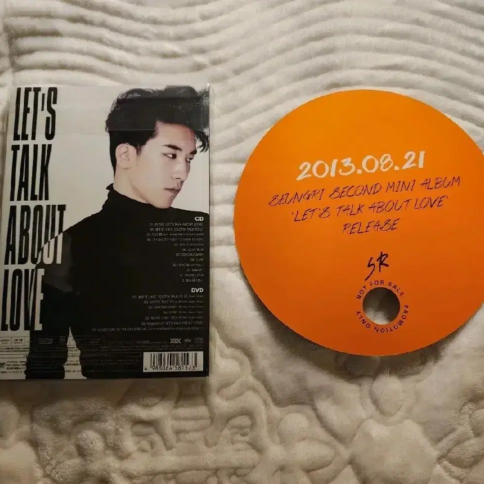 Bulk] BIGBANG Seungri Let's Talk About Love CD+DVD Japan